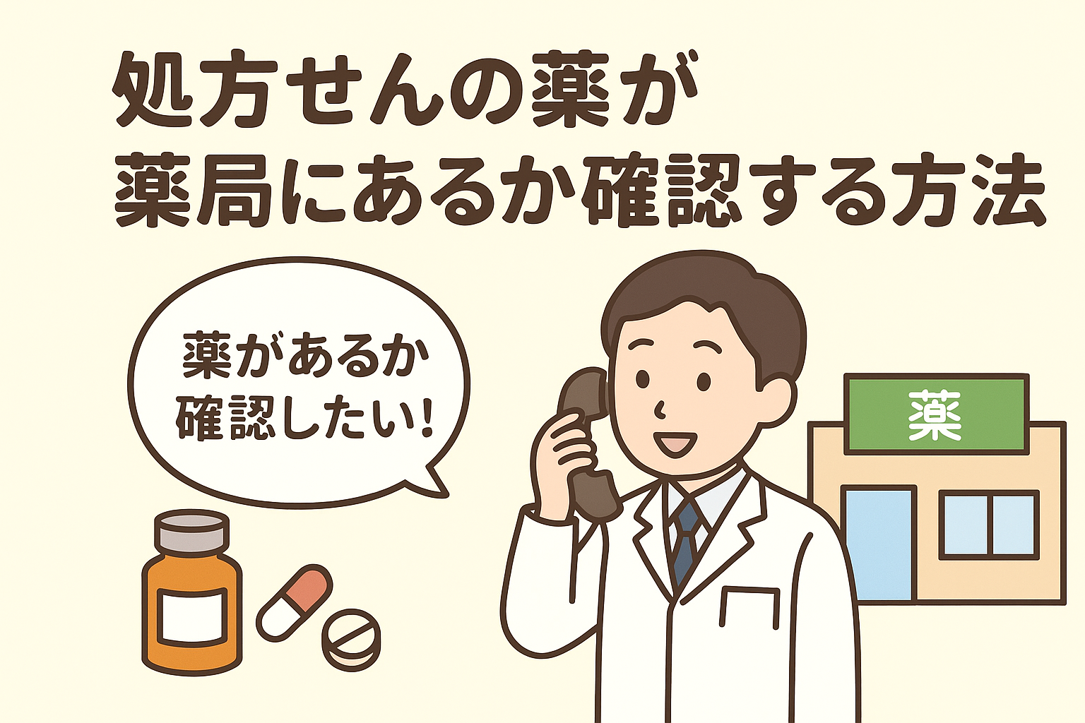 処方せん薬を効率よく受け取る方法|薬局を何件も巡らずに済むために - くすりと健康の話